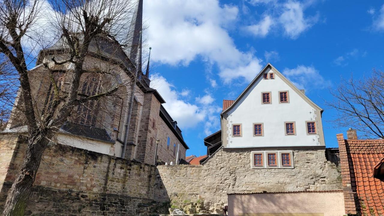 Die Alte Kantorei - Historische Ferienwohnung Kahla  エクステリア 写真